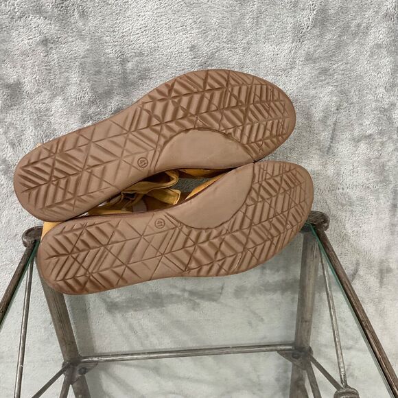 Miz Mooz Fifi Women's Sandals US 9.5-10 W (wide) Brown Wheat Leather - Picture 12 of 14